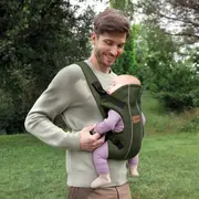 Marsupiu bebe, Jane, Dual Air, Ergonomic, De la nastere pana la 15 Kg, Conform cu EN 13209-2: 2015, Botanic BYN8420421094563