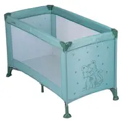 Patut pliant, FreeON, Nap, Cu un nivel, 120x60 cm, Green BYN83013