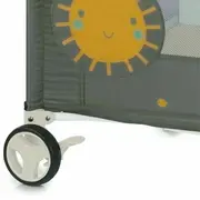 Patut pliant, Jane, One Level, Cu roti, Cu arcada cu jucarii, Geanta de transport, Cu un nivel, Conform standardelor europene EN 716-1:2017+AC:2019EN 16890:2017 + A1:2021, Mist BYN8420421094532