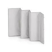 Patut pliant, Petite&Mars, Koot, 120 x 60 cm, Cu roti, Functie de tarc, Pliere compacta, Include geanta de transport, Intrare laterala cu fermoar, Pereti din plasa, Pana la 15 kg, 0-30 luni, Gri BYN921482