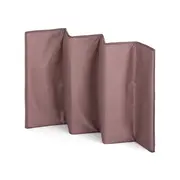 Patut pliant, Petite&Mars, Nyja, 120 x 60 cm, Cu roti, Functie de tarc, Pliere compacta, Include geanta de transport, Intrare laterala cu fermoar, Pereti din plasa, Pana la 15 kg, 0-30 luni, Mocha BYN923487