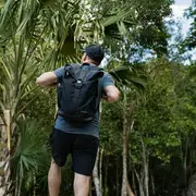 Rucsac pentru mamici, Petite&Mars, Jackob, Compartimentare multipla, Buzunare termoizolante si impermeabile si pentru laptop, Sistem prindere carucior, Include salteluta de infasat, 30 x 46 x 15 cm, Verde BYN510839