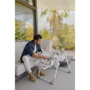 Scaun de masa si Balansoar, Jane, Mila 2 in 1, Transformabil, Multifunctional, 0 luni+, Conform cu standardele europene de securitate EN 14988:2017 + A1:2020EN 12790:2023, Sage BYN8420421094860