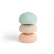 Set 3 bureti baie naturali, Jane, 0+ luni, Multicolor BYN8420421094600