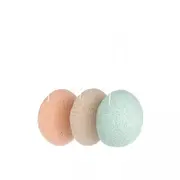 Set 3 bureti baie naturali, Jane, 0+ luni, Multicolor BYN8420421094600