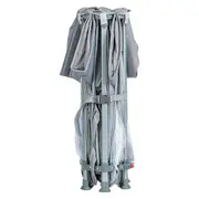 Tarc de joaca, FreeON, Hexagon, Pliabil, Intrare cu fermoar, Cu geanta de transport, 117 x 74 cm, Grey BYN88353