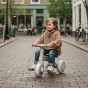 Bicicleta/tricicleta, Petite&Mars, 3 in 1, Multifunctionala, Cu/fara pedale, Ghidon directionabil, Sa reglabila pe inaltime, 2.3 kg, Pana la 25 kg, 12-36 luni, Bej BYN614929