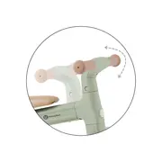 Bicicleta/tricicleta, Petite&Mars, 3 in 1, Multifunctionala, Cu/fara pedale, Ghidon directionabil, Sa reglabila pe inaltime, 2.3 kg, Pana la 25 kg, 12-36 luni, Verde BYN614877