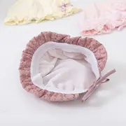 Boneta roz pudra din dantela - elegance mdhat389