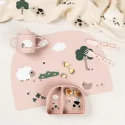 Cana de antrenament Done by Deer silicon cu doua manere Tiny Farm Powder