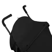Carucior sport, Lionelo, Elia, Cu plasa de tantari, Suport de picioare reglabil, Spatar ajustabil in 4 pozitii, Capotina XXL, Pliere tip umbrela, Capacitate 15 kg, 6 luni+, EN 1888, Negru BYNLO-ELIA_BLACK_ONYX