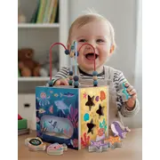 Cub senzorial montessori - oceanul vesel