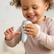 Forme pentru inghetata Done by Deer silicon set 3 buc Dotti Blue