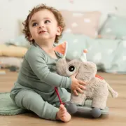 Jucarie Push Along 2 in 1 Done by Deer Elefant Sand