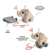 Jucarie Push Along 2 in 1 Done by Deer Elefant Sand