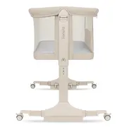 Patut co-sleeper, Lionelo, Pari, Multifunctional, Cu leganare, Reglabil in 6 pozitii pe inaltime, Saltea cu densitate T25, Geanta transport, 84x48x70-80 cm, Bej BYNLO-PARI_BEIGE_CREAM