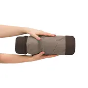 Patut co-sleeper, Lionelo, Pari, Multifunctional, Cu leganare, Reglabil in 6 pozitii pe inaltime, Saltea cu densitate T25, Geanta transport, 84x48x70-80 cm, Maro BYNLO-PARI_BROWN_CHOCOLATE