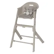 Scaun de masa, Lionelo, Beny, Suport de picioare si tavita ajustabile in 2 pozitii, Insertie moale, Centuri in 3 puncte, Asamblare rapida, Sustine 15 kg, 6 luni+, Bej BYNLO-BENY_BEIGE_SAND