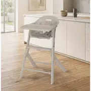 Scaun de masa, Lionelo, Beny, Suport de picioare si tavita ajustabile in 2 pozitii, Insertie moale, Centuri in 3 puncte, Asamblare rapida, Sustine 15 kg, 6 luni+, Bej BYNLO-BENY_BEIGE_SAND