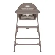 Scaun de masa, Lionelo, Beny, Suport de picioare si tavita ajustabile in 2 pozitii, Insertie moale, Centuri in 3 puncte, Asamblare rapida, Sustine 15 kg, 6 luni+, Taupe BYNLO-BENY_BEIGE_TAUPE