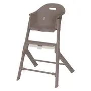 Scaun de masa, Lionelo, Beny, Suport de picioare si tavita ajustabile in 2 pozitii, Insertie moale, Centuri in 3 puncte, Asamblare rapida, Sustine 15 kg, 6 luni+, Taupe BYNLO-BENY_BEIGE_TAUPE