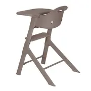 Scaun de masa, Lionelo, Beny, Suport de picioare si tavita ajustabile in 2 pozitii, Insertie moale, Centuri in 3 puncte, Asamblare rapida, Sustine 15 kg, 6 luni+, Taupe BYNLO-BENY_BEIGE_TAUPE