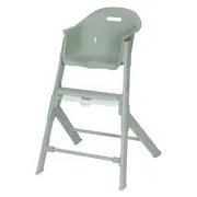 Scaun de masa, Lionelo, Beny, Suport de picioare si tavita ajustabile in 2 pozitii, Insertie moale, Centuri in 3 puncte, Asamblare rapida, Sustine 15 kg, 6 luni+, Verde BYNLO-BENY_GREEN_SAGE