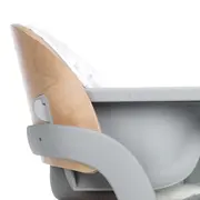 Scaun de masa multifunctional pliabil, Jane, Forest, De la 6 luni la adult, Din lemn fag, Greutate maxima 100 Kg, Mist BYN8420421094082