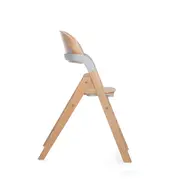 Scaun de masa multifunctional pliabil, Jane, Forest, De la 6 luni la adult, Din lemn fag, Greutate maxima 100 Kg, Sage BYN8420421093405
