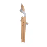 Scaun de masa multifunctional pliabil, Jane, Forest, De la 6 luni la adult, Din lemn fag, Greutate maxima 100 Kg, Sage BYN8420421093405
