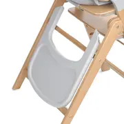 Scaun de masa multifunctional pliabil, Jane, Forest, De la 6 luni la adult, Din lemn fag, Greutate maxima 100 Kg, Sage BYN8420421093405