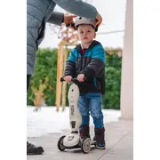 Casca De Protectie Pentru Copii, Sistem De Reglare Magnetic Cu Led, Xxs-s, 45-51 Cm, 1 An+, Miffy Ash, Scoot  Ride Pjb54157