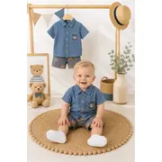 Citir, set pantalonasi si camasuta ursuleti bma7277-1
