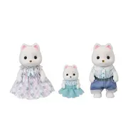 Figurine sylvanian families-familia pomeranienilor trio sf5876