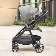 Joie - carucior pentru copii multifunctional 3 in 1 valora signature sandstone (carucior valora + landou ramble xl + scoica i-starter) bbbt2513aasds000