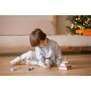 Jucarie din lemn, Cubika, Piramida Culorilor - Pastel