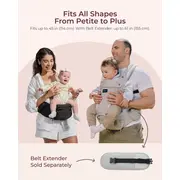 Marsupiu Momcozy cu sezut Black