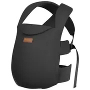 Marsupiu nou nascut Momcozy WeeSnug bumbac Black