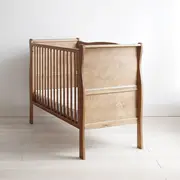 Patut Din Lemn Pentru Bebe, Inaltime Saltea Reglabila, Noble Vintage 120x60 Cm Pjbnoble_cot_vintage