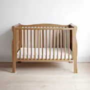 Patut Din Lemn Pentru Bebe, Inaltime Saltea Reglabila, Noble Vintage 120x60 Cm Pjbnoble_cot_vintage