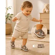 Sandalute cu piuitoare - happy cute bear snd5