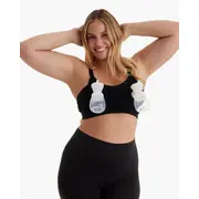 Sutien alaptare Momcozy pentru pompa de san Hands-free YN08 Black 2XL