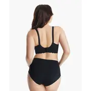 Sutien alaptare floral fara cusaturi cu sustinere Momcozy YN46 Black S