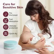 Tampoane reutilizabile pentru san Momcozy groase 6 buc