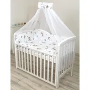 Baldachin Din Tul Pentru Patut, 300x160 Cm, Caprioara ,   Amy   Protectie, Confort Si Decor Elegant Pjb83695