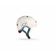 Casca De Protectie Pentru Copii, Sistem De Reglare Magnetic Cu Led, Xxs-s, 45-51 Cm, 1 An+, Ash, Scoot  Ride Pjb96360