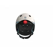 Casca De Protectie Pentru Copii, Sistem De Reglare Magnetic Cu Led, Xxs-s, 45-51 Cm, 1 An+, Ash, Scoot  Ride Pjb96360