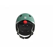 Casca De Protectie Pentru Copii, Sistem De Reglare Magnetic Cu Led, Xxs-s, 45-51 Cm, 1 An+, Forest, Scoot  Ride Pjb96361
