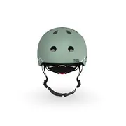 Casca De Protectie Pentru Copii, Sistem De Reglare Magnetic Cu Led, Xxs-s, 45-51 Cm, 1 An+, Green Lines, Scoot  Ride Pjb96562