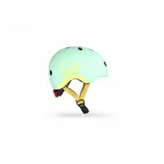 Casca De Protectie Pentru Copii, Sistem De Reglare Magnetic Cu Led, Xxs-s, 45-51 Cm, 1 An+, Kiwi, Scoot  Ride Pjb96391